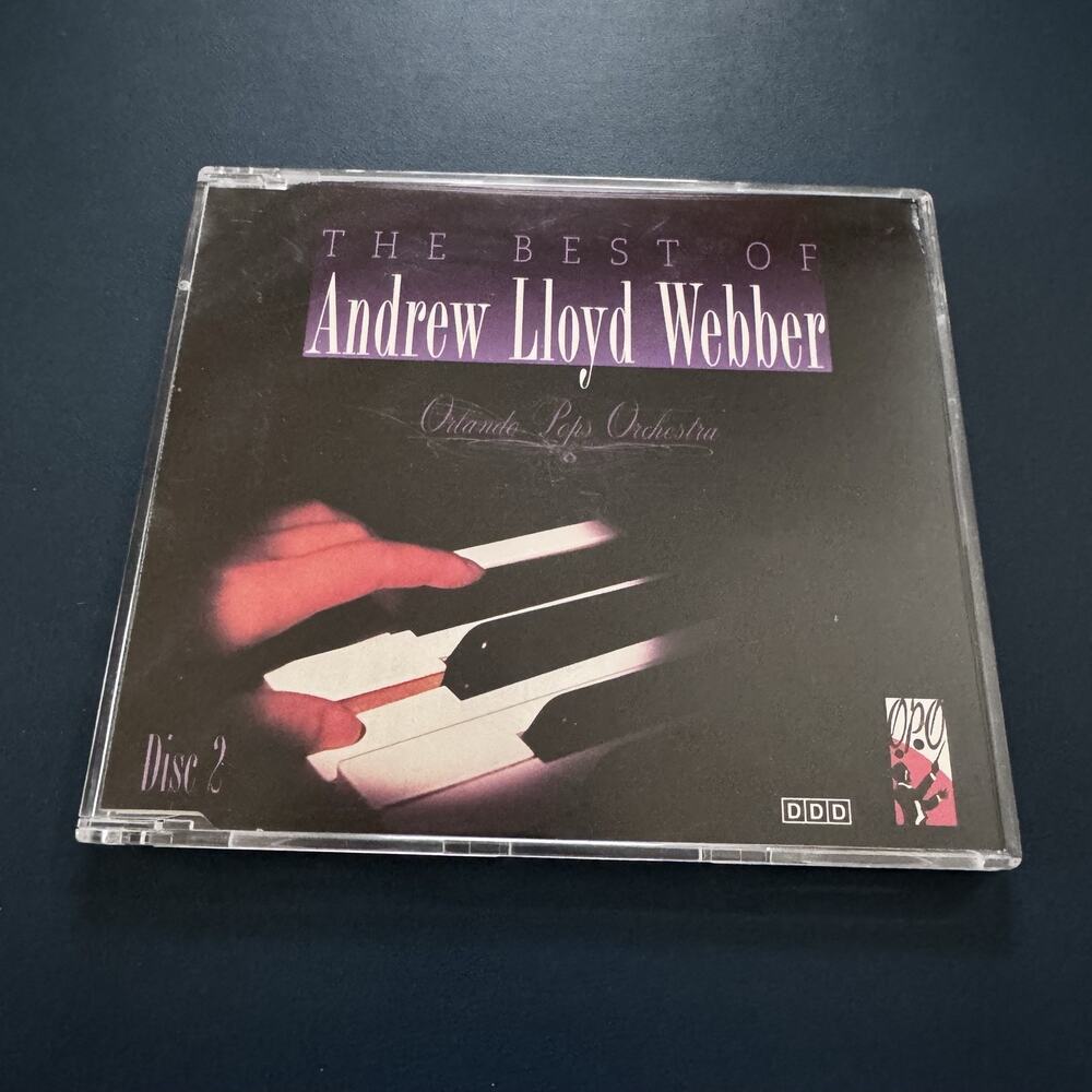 The Best of Andrew Lloyd Webber CD Orlando Pops Orchestra Disc 2 1996 Slim Case